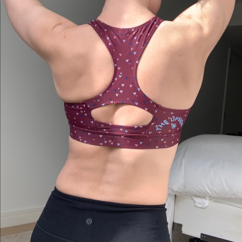 The Upside hearts bra